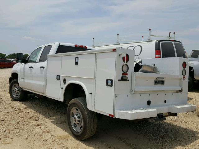 1GB2CUEG8HZ371383 - 2017 CHEVROLET SILVERADO WHITE photo 3