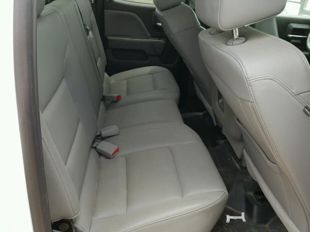 1GB2CUEG8HZ371383 - 2017 CHEVROLET SILVERADO WHITE photo 6