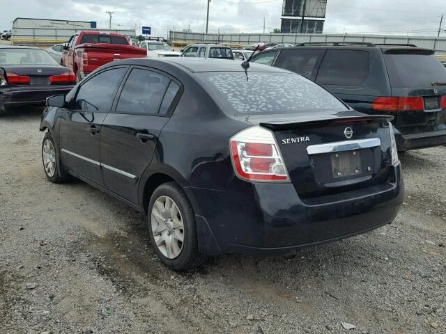 3N1AB6AP2BL691487 - 2011 NISSAN SENTRA 2.0 BLACK photo 3