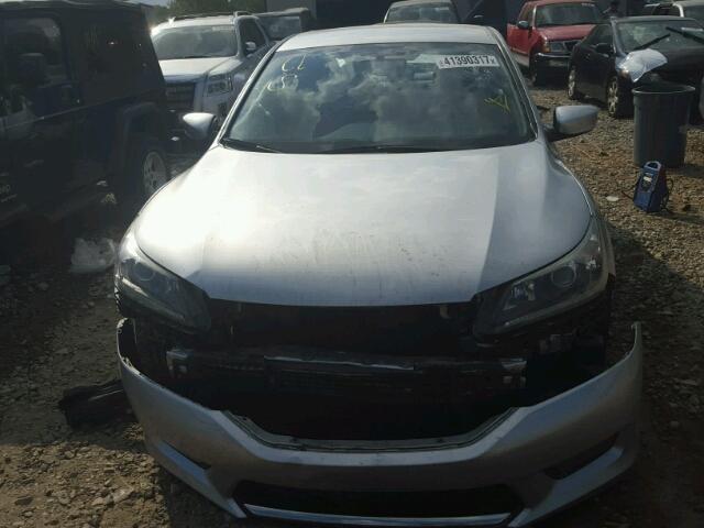 1HGCR2F53EA204411 - 2014 HONDA ACCORD SPO SILVER photo 9