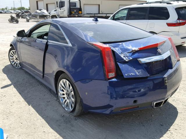 1G6DJ1E32D0114565 - 2013 CADILLAC CTS PERFOR BLUE photo 3