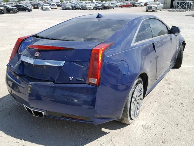 1G6DJ1E32D0114565 - 2013 CADILLAC CTS PERFOR BLUE photo 4