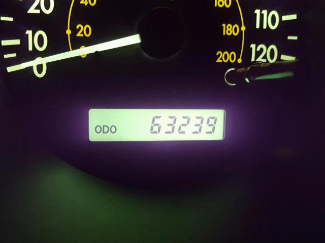 KL1TD52655B404821 - 2005 CHEVROLET AVEO BASE Czerwony zdjęcie 8