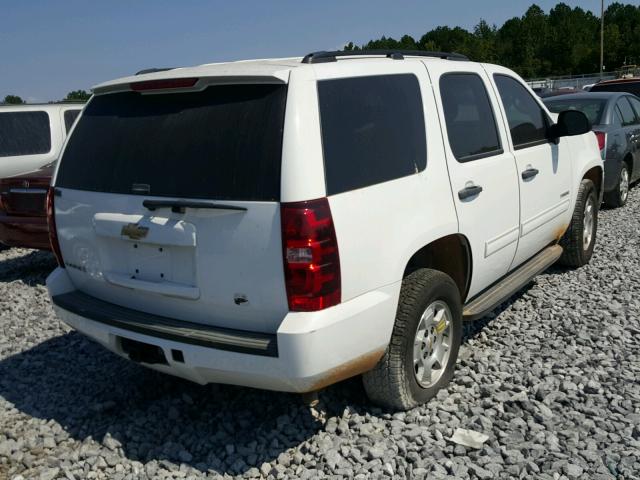 1GNFC13C19R295574 - 2009 CHEVROLET TAHOE C150 WHITE photo 4