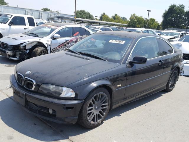 WBABM3341YJN84781 - 2000 BMW 323 CI BLACK photo 2