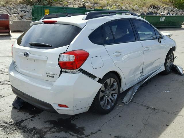 JF1GPAL62E9257539 - 2014 SUBARU IMPREZA SP WHITE photo 4