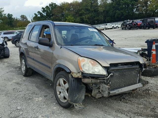 JHLRD78575C034840 - 2005 HONDA CR-V LX GOLD photo 1