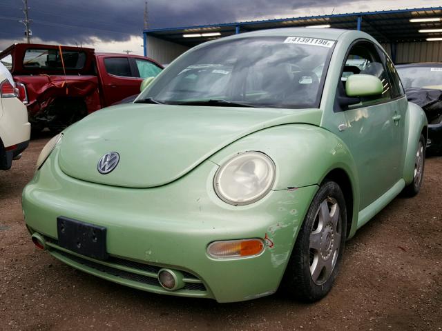 3VWCA21C9XM423890 - 1999 VOLKSWAGEN NEW BEETLE 绿色 照片 2