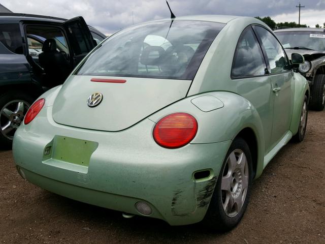 3VWCA21C9XM423890 - 1999 VOLKSWAGEN NEW BEETLE 绿色 照片 4