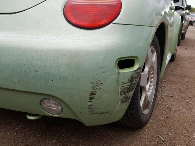 3VWCA21C9XM423890 - 1999 VOLKSWAGEN NEW BEETLE 绿色 照片 9