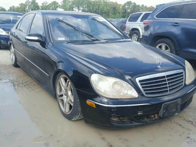 WDBNG70J46A472688 - 2006 MERCEDES-BENZ S BLACK photo 1