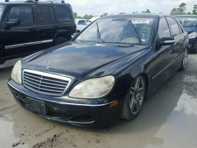 WDBNG70J46A472688 - 2006 MERCEDES-BENZ S BLACK photo 2