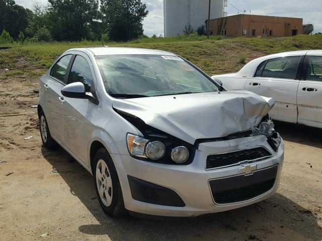 1G1JA5SHXG4131580 - 2016 CHEVROLET SONIC LS SILVER photo 1