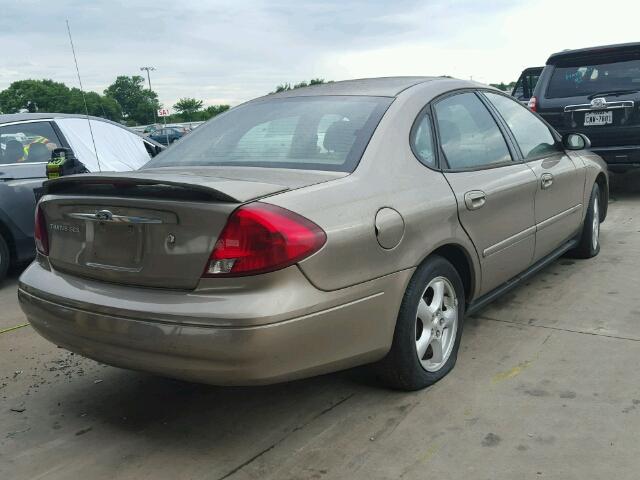 1FAFP55S83G169049 - 2003 FORD TAURUS SES TAN photo 4