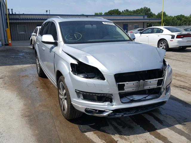 WA1VMAFE8FD016896 - 2015 AUDI Q7 TDI SILVER photo 1