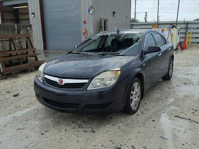 1G8ZV57B49F148217 - 2009 SATURN AURA XR BLUE photo 2