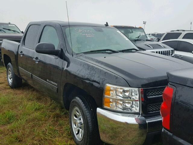 3GCPCSEA3DG236419 - 2013 CHEVROLET SILVERADO BLACK photo 1