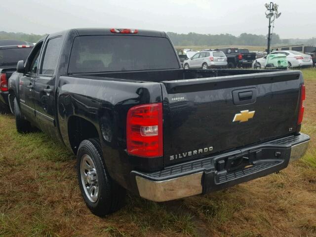 3GCPCSEA3DG236419 - 2013 CHEVROLET SILVERADO BLACK photo 3