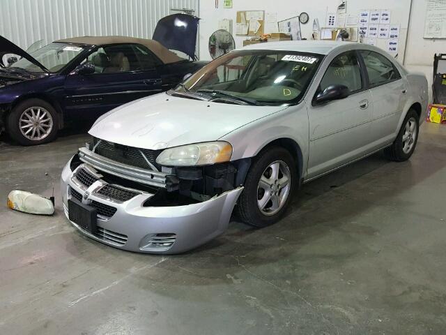 1B3EL46R26N164731 - 2006 DODGE STRATUS SX SILVER photo 2