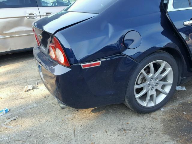 1G1ZK577284304591 - 2008 CHEVROLET MALIBU LTZ 蓝色 照片 10
