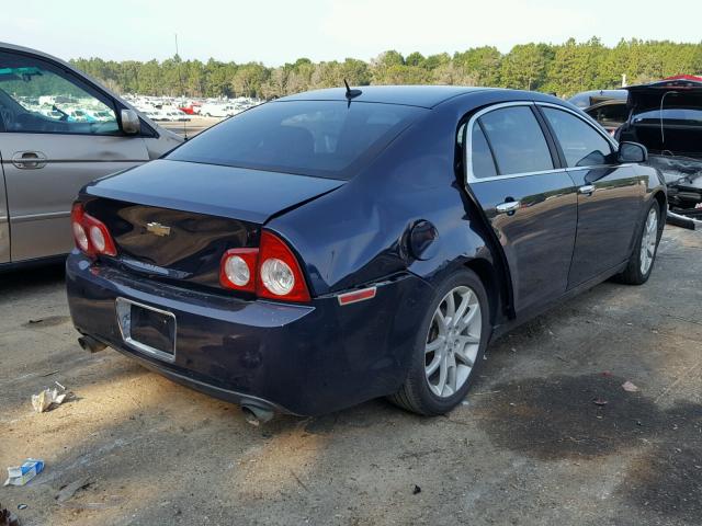 1G1ZK577284304591 - 2008 CHEVROLET MALIBU LTZ 蓝色 照片 4