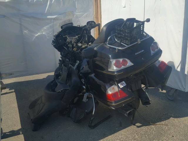 1HFSC47L18A705506 - 2008 HONDA GL1800 BLACK photo 3