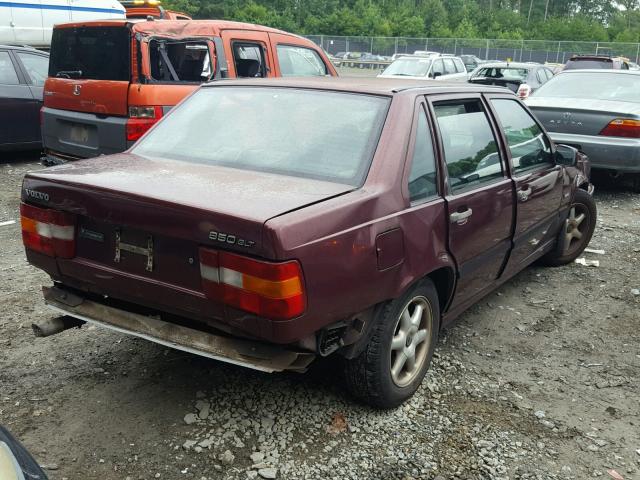 YV1LS5509P2037408 - 1993 VOLVO 850 ბურგუნდია ფოტო 4