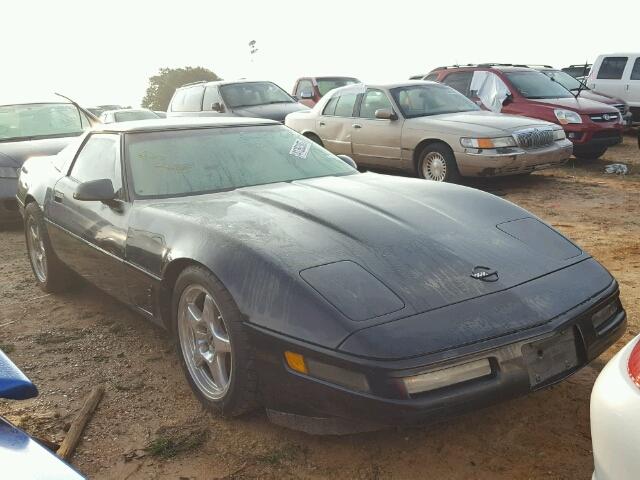 1G1YY22P9T5111292 - 1996 CHEVROLET CORVETTE BLACK photo 1