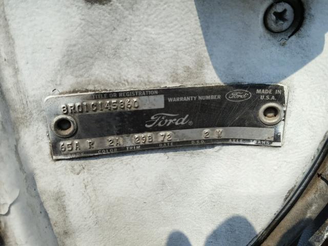 8R01C145860 - 1968 FORD MUST TWO TONE photo 10