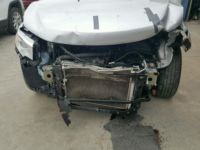 2FMDK4KC6CBA09455 - 2012 FORD EDGE LIMIT SILVER photo 9