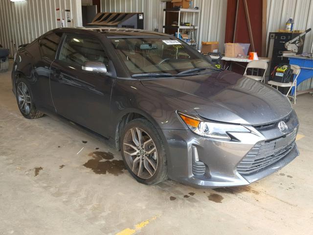 JTKJF5C71FJ010881 - 2015 TOYOTA SCION TC 灰色 照片 1