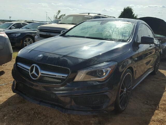 WDDSJ5CB4FN166863 - 2015 MERCEDES-BENZ CLA BLACK photo 2