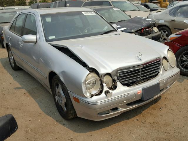 WDBJF70J61B270276 - 2001 MERCEDES-BENZ E 430 SILVER photo 1