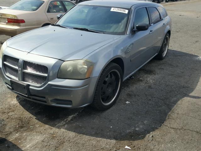 2D4FV47T36H532773 - 2006 DODGE MAGNUM SE GRAY photo 2