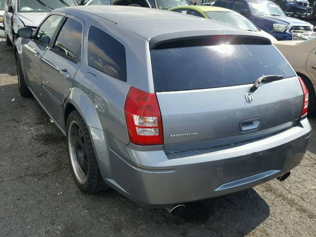 2D4FV47T36H532773 - 2006 DODGE MAGNUM SE GRAY photo 3