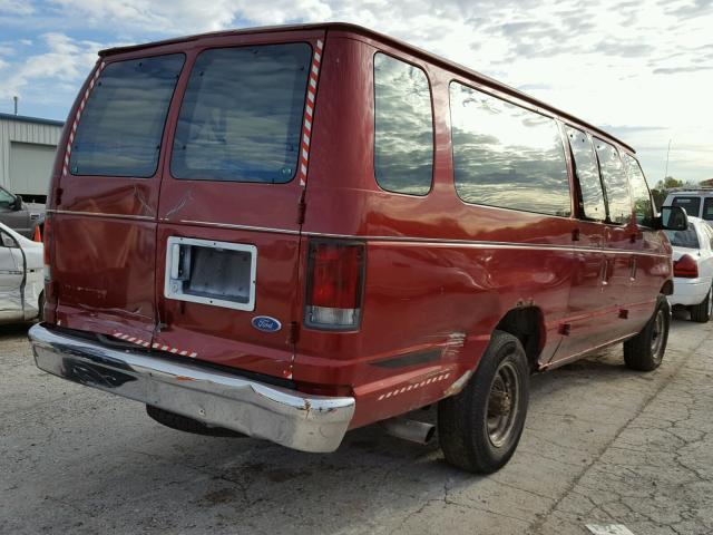 1FBJS31F9VHB59597 - 1997 FORD ECONOLINE RED photo 4