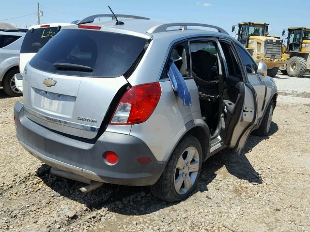3GNAL2EK5ES613398 - 2014 CHEVROLET CAPTIVA LS 灰色 照片 4