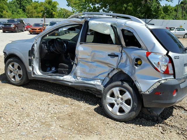 3GNAL2EK5ES613398 - 2014 CHEVROLET CAPTIVA LS 灰色 照片 9