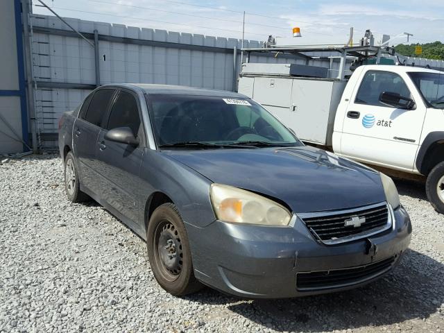 1G1ZS51896F263279 - 2006 CHEVROLET MALIBU LS ნაცრისფერი ფოტო 1