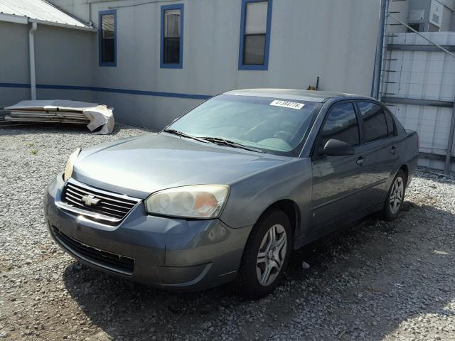 1G1ZS51896F263279 - 2006 CHEVROLET MALIBU LS ნაცრისფერი ფოტო 2