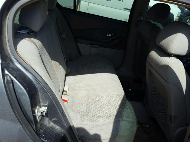 1G1ZS51896F263279 - 2006 CHEVROLET MALIBU LS ნაცრისფერი ფოტო 6