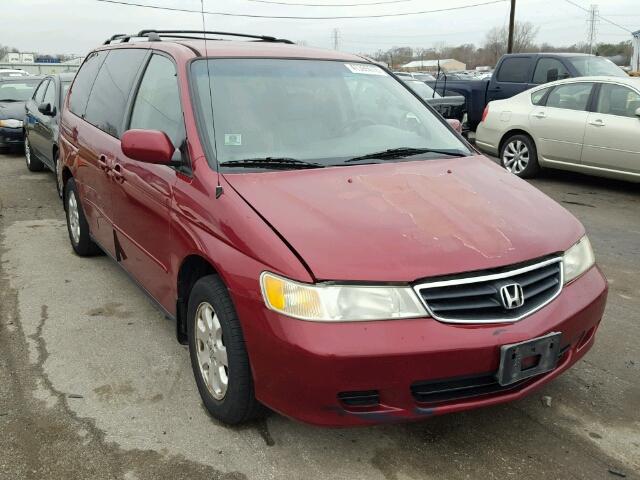 2HKRL18992H580040 - 2002 HONDA ODYSSEY RED photo 1