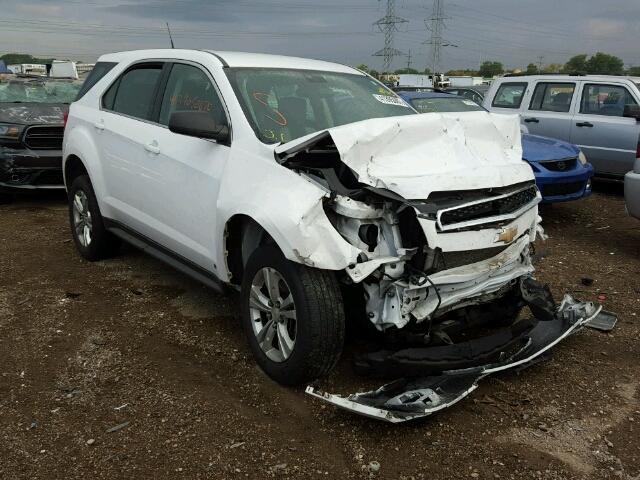 2CNALBEW0A6202345 - 2010 CHEVROLET EQUINOX WHITE photo 1