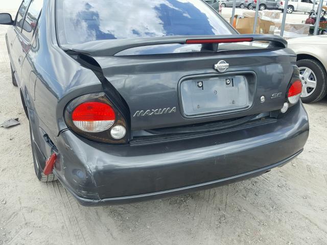 JN1CA31D21T631719 - 2001 NISSAN MAXIMA GXE GRAY photo 9