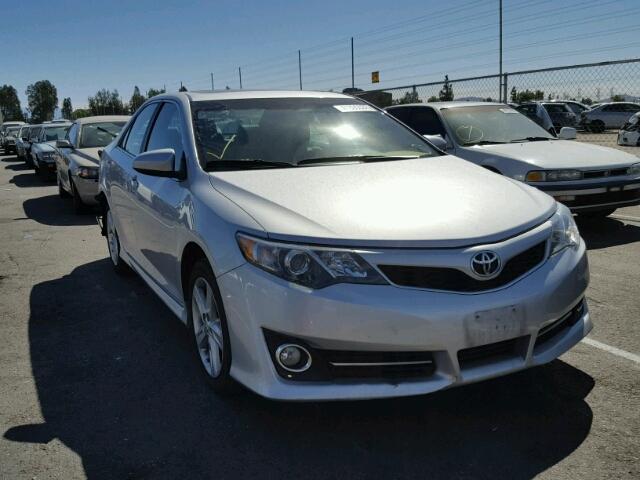 4T1BF1FK4DU712446 - 2013 TOYOTA CAMRY L SILVER photo 1