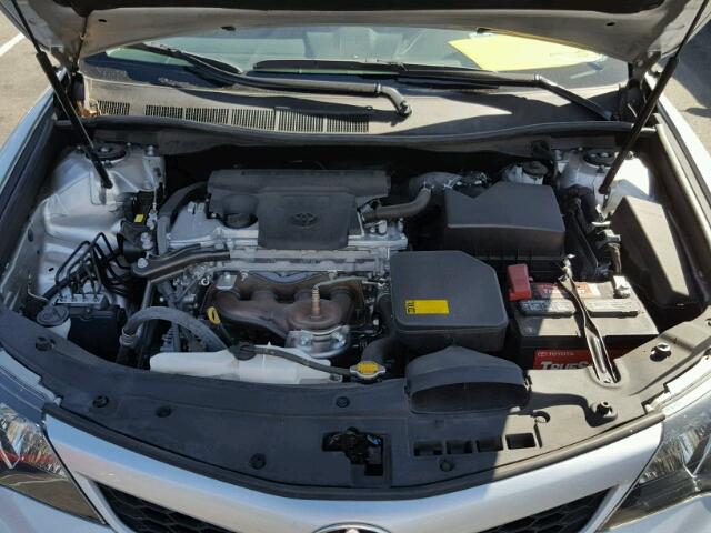 4T1BF1FK4DU712446 - 2013 TOYOTA CAMRY L SILVER photo 7