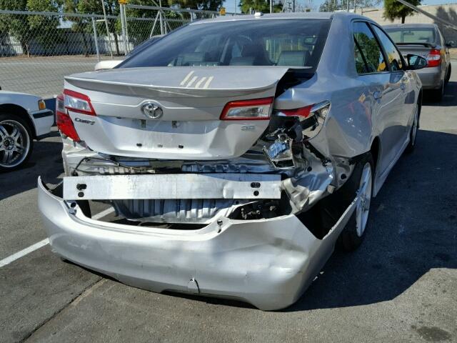 4T1BF1FK4DU712446 - 2013 TOYOTA CAMRY L SILVER photo 9