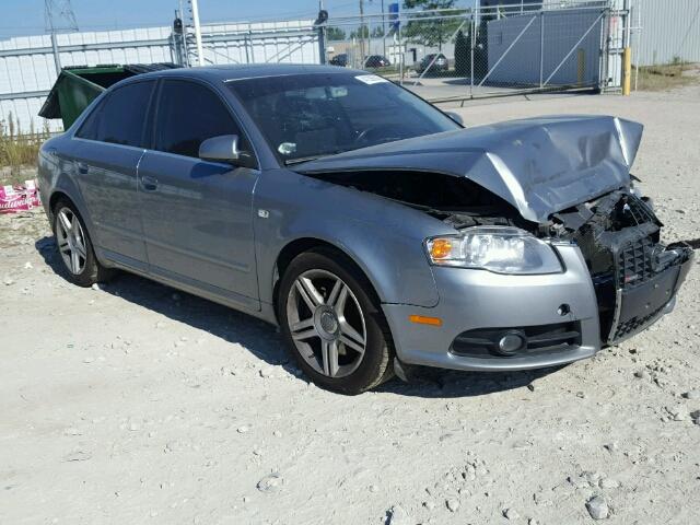 WAUDF68E98A131384 - 2008 AUDI A4 GRAY photo 1