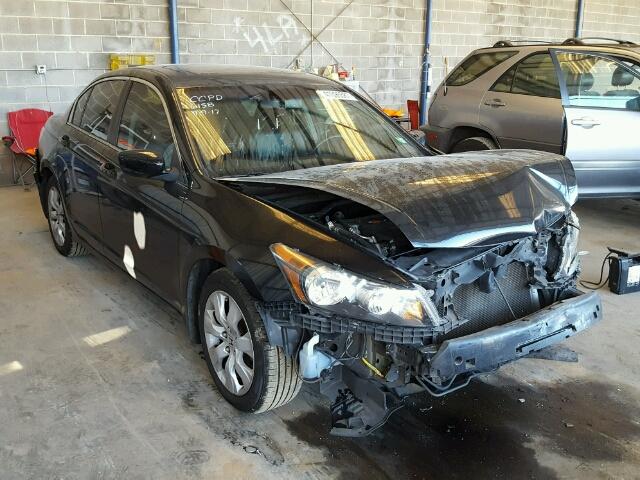 1HGCP26819A036158 - 2009 HONDA ACCORD EXL BLACK photo 1