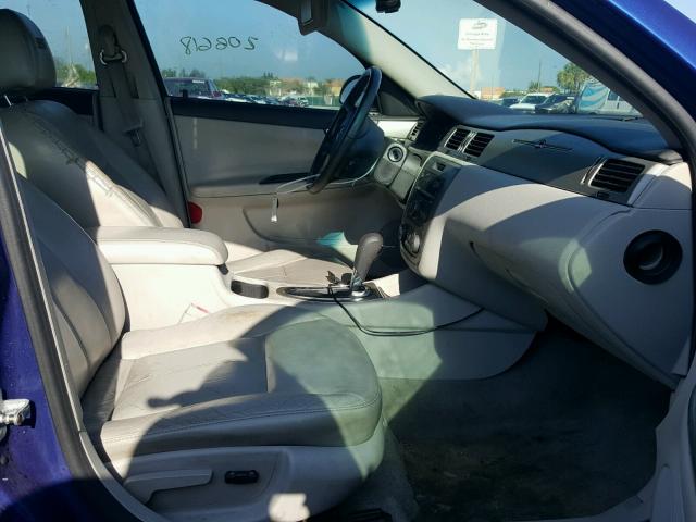 2G1WD58CX69216262 - 2006 CHEVROLET IMPALA SUP 双色 照片 5
